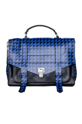 Сумка-портфель с геометрическим принтом Proenza Schouler