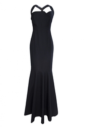 Платье из хлопка и эластана Roland Mouret
