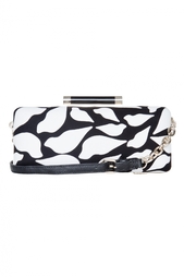 Клатч Tonda W/Strap Printed Lips Diane von Furstenberg