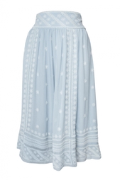 Шелковая юбка Isabel Marant