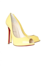 Кожаные туфли Flo 120 Patent Christian Louboutin