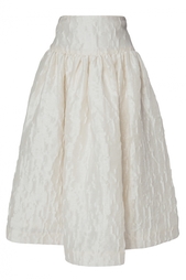Юбка из льна Oscar de la Renta