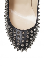 Кожаные туфли fifi spikes 100 nappa Christian Louboutin