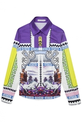 Хлопковая рубашка Mary Katrantzou