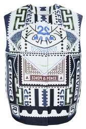 Хлопковый топ Mary Katrantzou