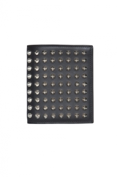 Кожаный кошелек Paros Wallet Calf/Spikes Christian Louboutin