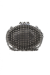 Кожаный клатч Mina Clutch Nappa/Spikes Christian Louboutin