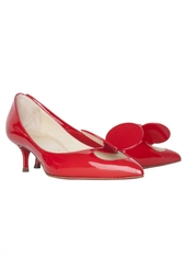 Кожаные туфли Madame Mouse 45 Patent Christian Louboutin