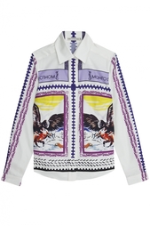 Хлопковая блузка Mary Katrantzou
