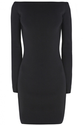 Платье из вискозы и лайкры Balmain