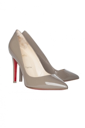 Кожаные туфли Pigalle 100 Patent Calf Christian Louboutin