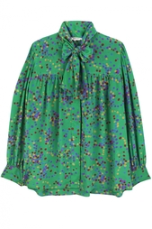 Шелковая блузка (80-е гг.) Yves Saint Laurent Vintage