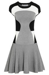 Платье из вискозы и нейлона Renee Diane von Furstenberg