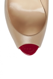 Кожаные туфли Vendome 120 Christian Louboutin