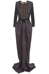 Платье из вискозы и шелка Roland Mouret