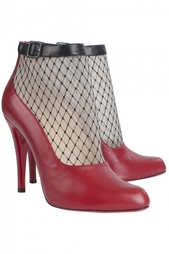 Кожаные ботильоны Resillissima 100 Kid/Resile Brode Christian Louboutin