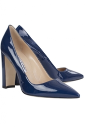 Лакированые туфли Adriatica Manolo Blahnik