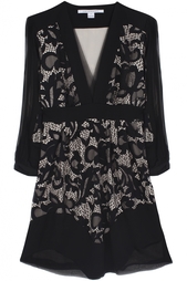 Шелковое платье Fern Floral Lace Diane von Furstenberg