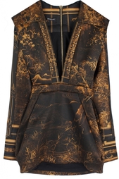 Платье из полиэстера Balmain