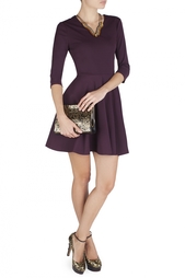 Шелковое платье Jeannie V-neck Elbow Diane von Furstenberg
