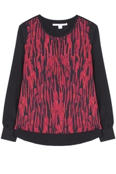 Шелковый топ Loisa Print Diane von Furstenberg