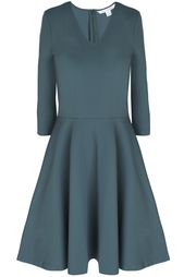 Шелковое платье Jeannie V-Neck Elbow Diane von Furstenberg