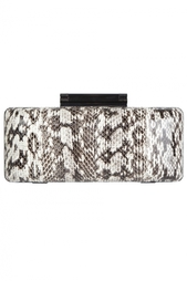 Кожаный клатч Tonda Ombre Snake Diane von Furstenberg