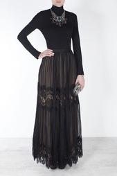 Хлопковая юбка Oscar de la Renta