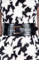 Кожаный ремень Oscar de la Renta