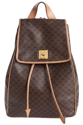 Кожаный рюкзак 90е Celine Vintage