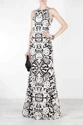 Шелковое платье Naeem Khan