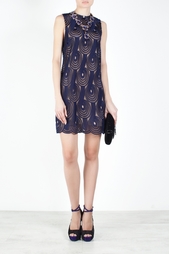 Платье из вискозы Christopher Kane