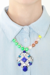 Колье с кристаллами Rosario Jumble Shourouk