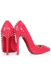 Кожаные туфли Pigalle Spikes 120 Christian Louboutin