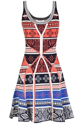 Платье из вискозы Ilsa Diane von Furstenberg
