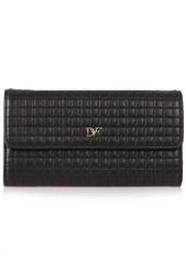 Кожаный кошелек Voyage Flat Wallet Diane von Furstenberg