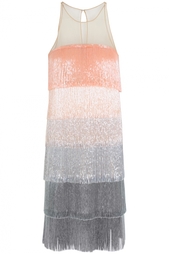 Шелковое платье Naeem Khan