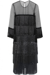 Шелковое платье Naeem Khan