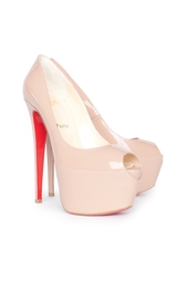 Туфли с открытым носом Highness 160 Patent Calf Christian Louboutin