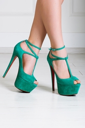 Замшевые туфли Talitha 160 Christian Louboutin