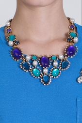 Колье из олова Oscar de la Renta