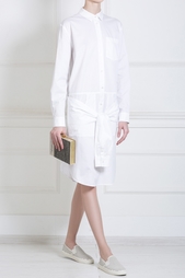 Хлопковое платье T by Alexander Wang