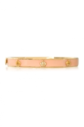 Браслет из латуни с эмалью Juicy Couture