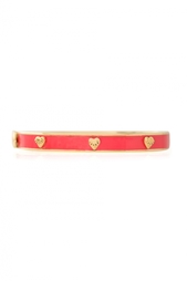 Браслет из латуни с эмалью Juicy Couture