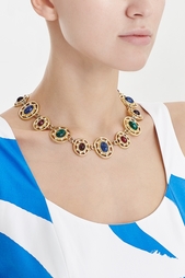 Позолоченное винтажное колье (80-е) Christian Dior Vintage