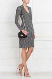 Кожаная сумка 440 Gallery Transit Mini Diane von Furstenberg