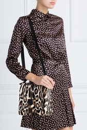 Сумка из меха пони Lockett Jimmy Choo
