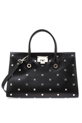 Кожаная сумка Riley Jimmy Choo