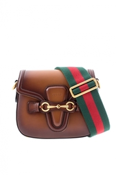 Кожаная сумка Lady Web Gucci