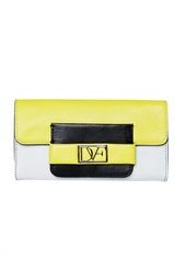 Кожаный кошелек Metro Flap Diane von Furstenberg